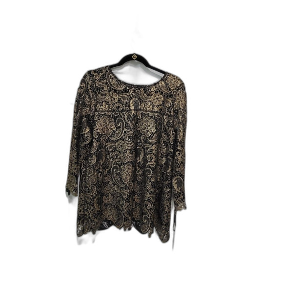 NEW Gold and Black Tunic - Size XL - Picture 1 of 4